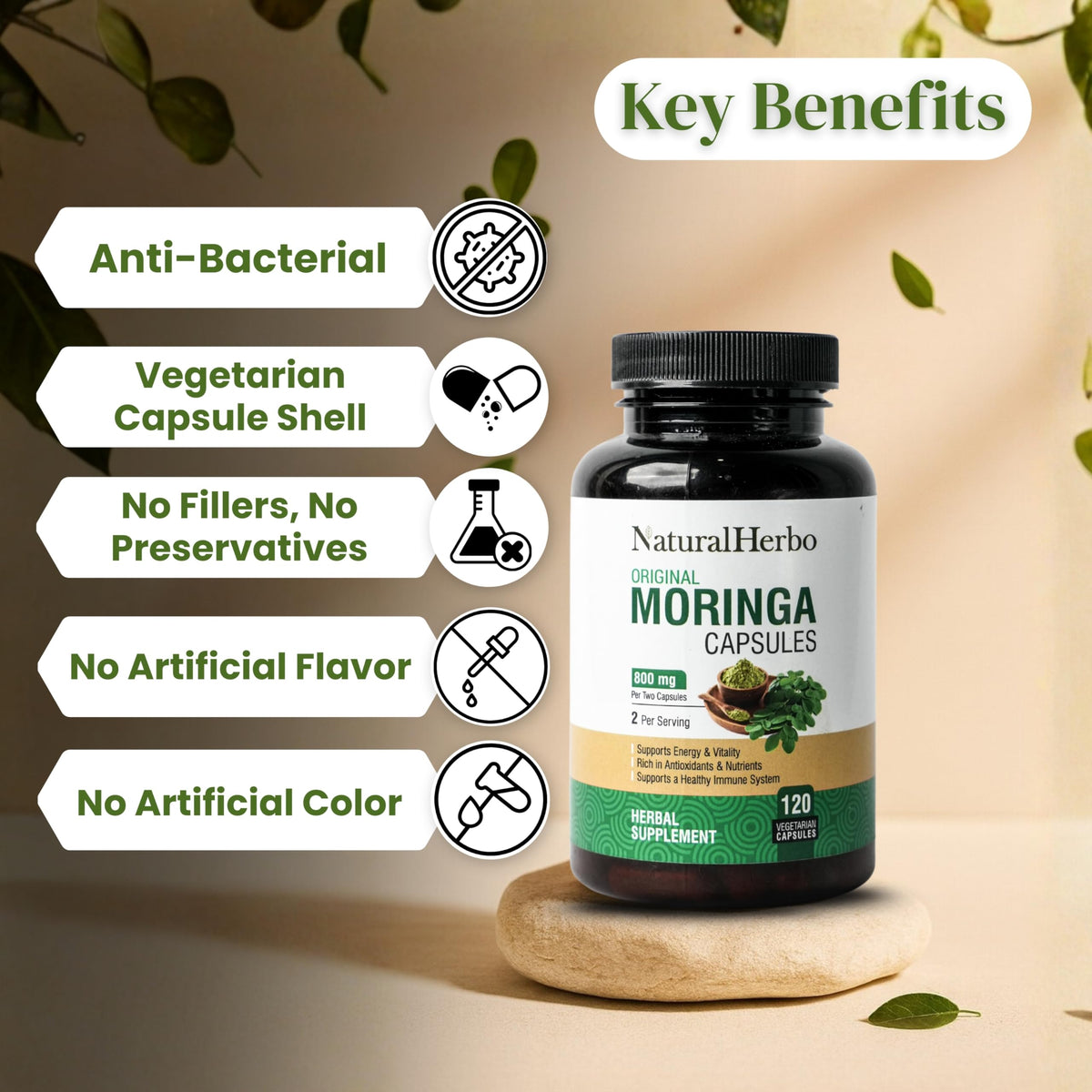 Moringa Capsules 120 Capsules Z695