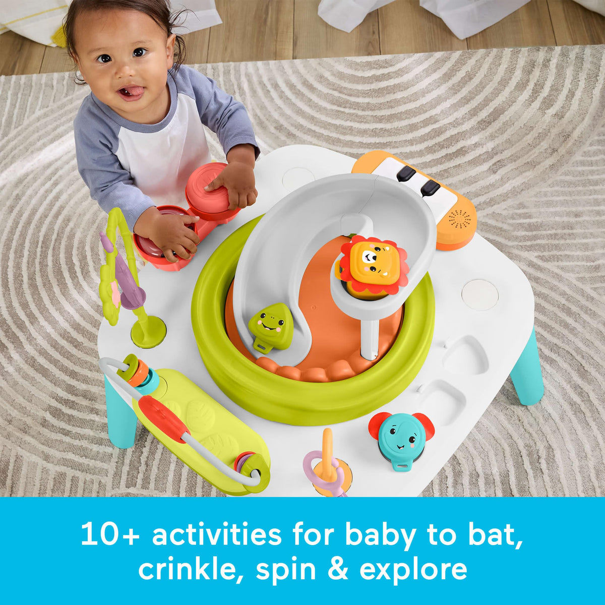 Purple Monkey Musical Activity Center Baby Toy T370595