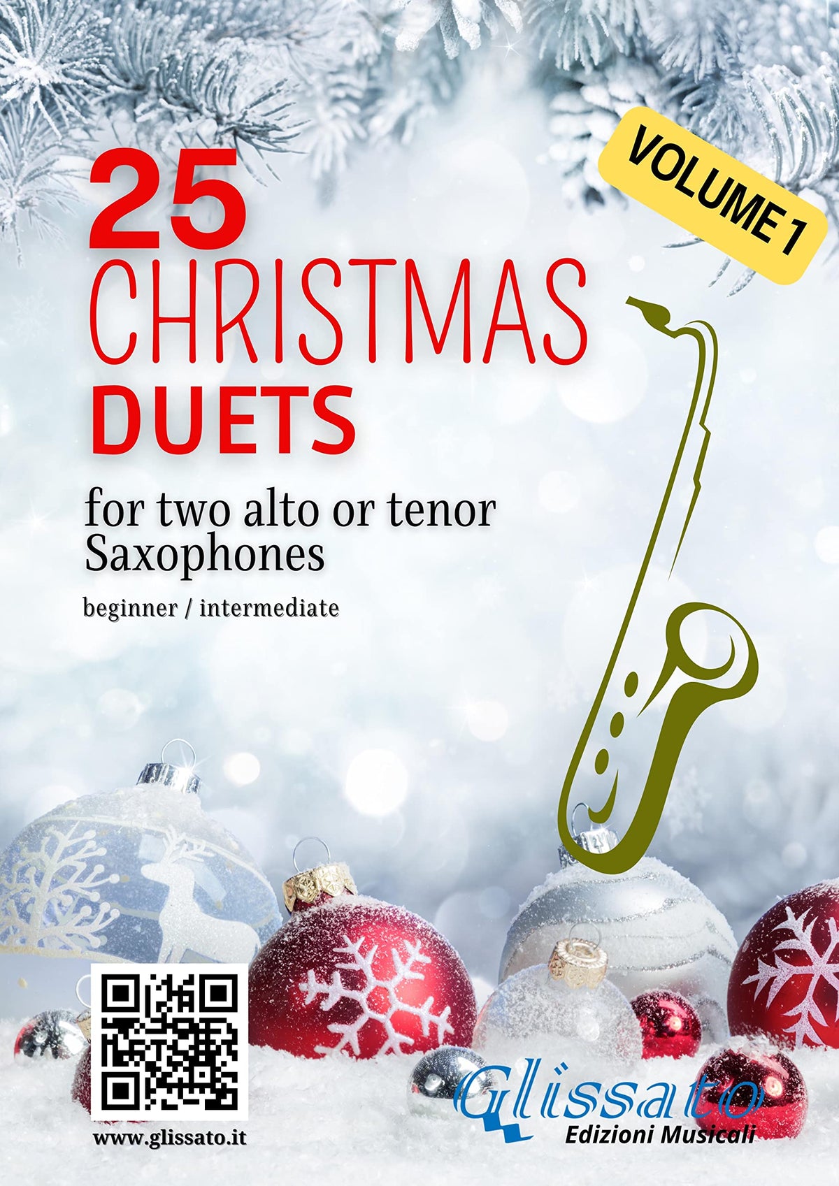 Christmas Duets for Alto or Tenor Saxes L976