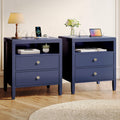 Blue Nightstand Set of 2 P835165