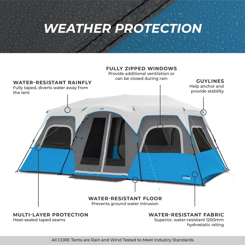 Instant Cabin Tents with LED Lights A9755