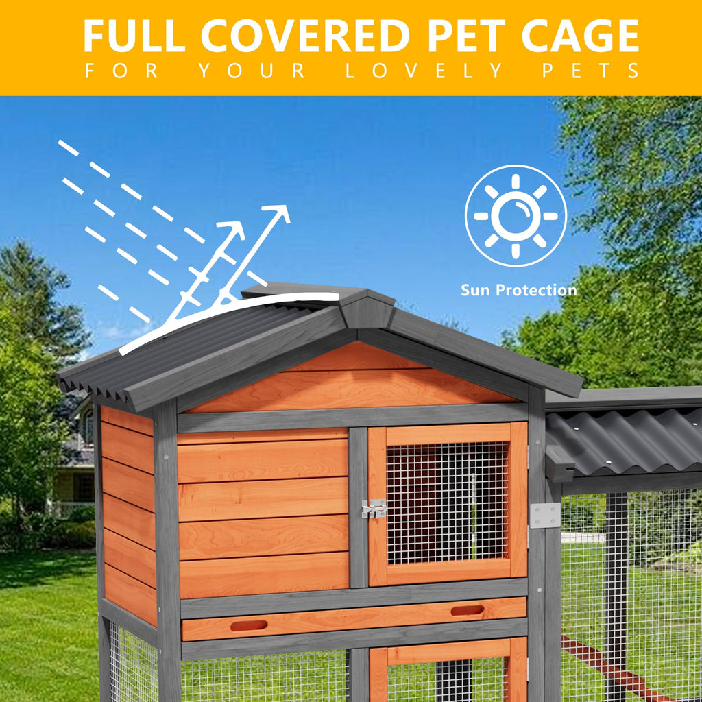 Wooden Chicken Coop O24767
