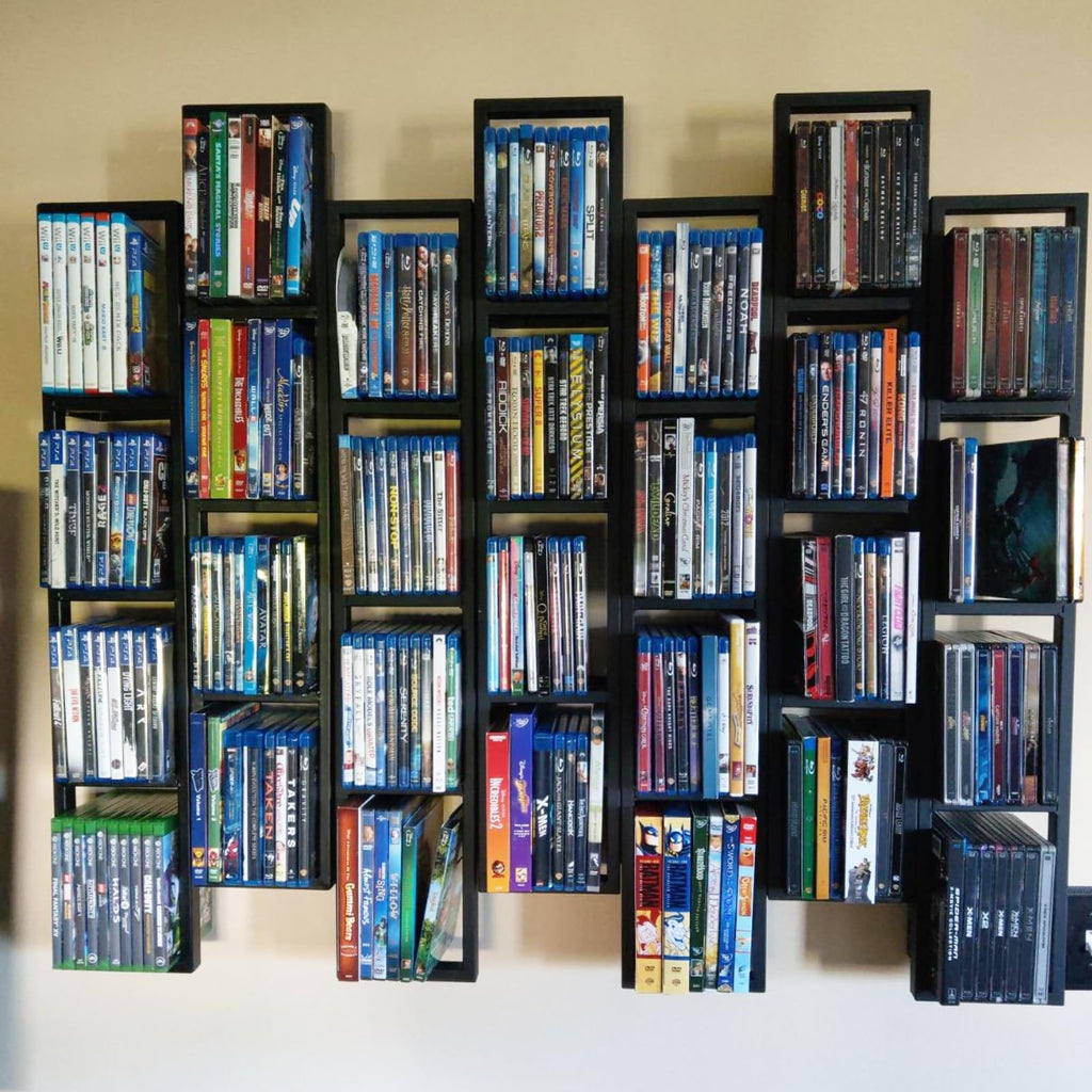 Wall Mount 34 Inch Media Storage Rack K16491