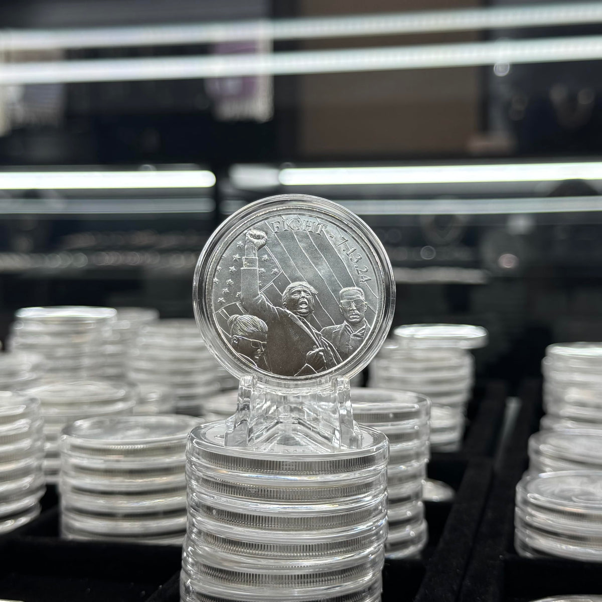 1 oz Silver Trump Fight Fight Fight R210169