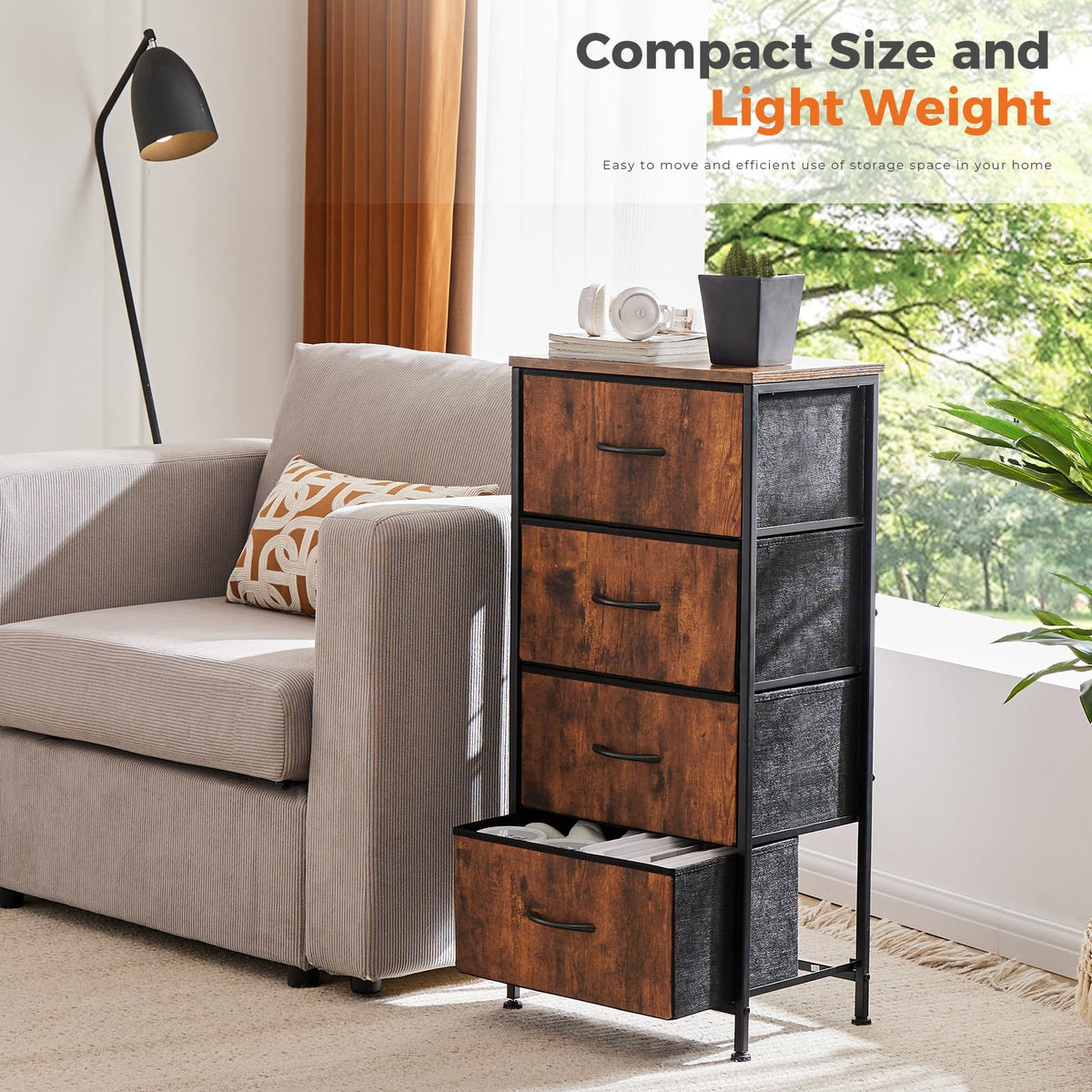 4 Drawer Dresser X8205