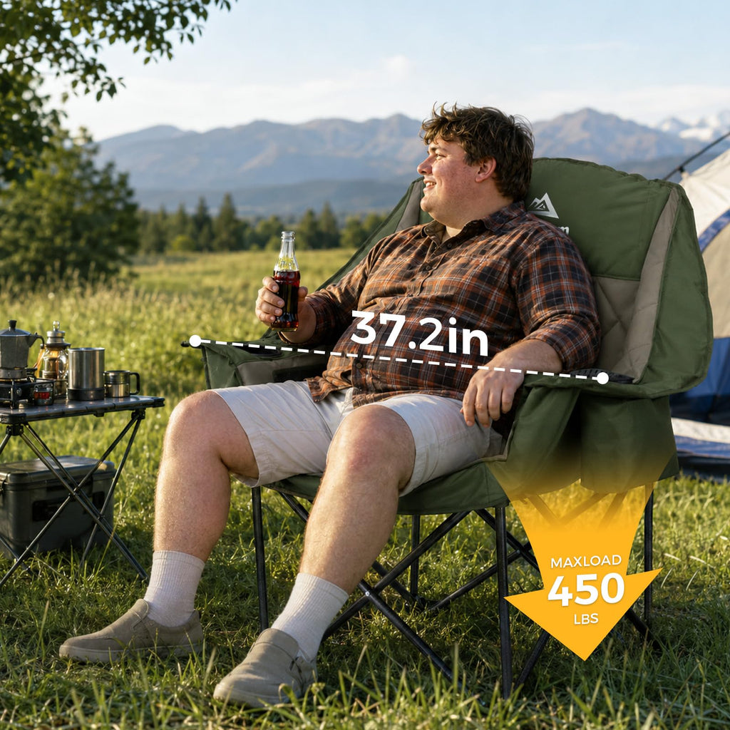 Oversized Camping Chairs 2 Pack L214709