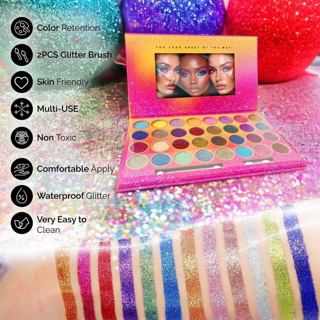 Glitter Eyeshadow Palette W780434