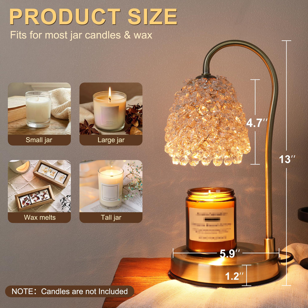 Electric Candle Warmer Lamp with Timer Dimmer B1693